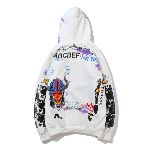 vlone graffiti hoodie